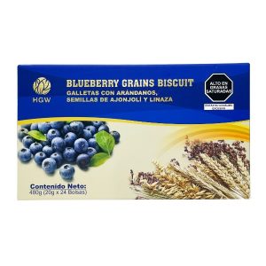 blueberry biscuit hgw 480g galletas de arandano natural con trigo y sesamo