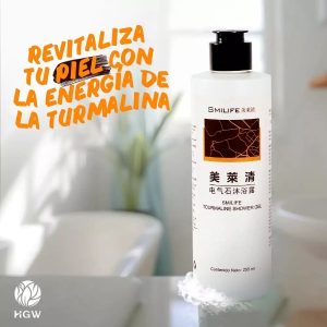 gel de baño de turmalina smilife hgw 255ml detox y energia vital