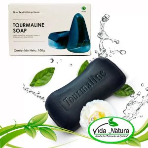 jabon de turmalina hgw limpieza facial profunda y control de acne