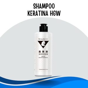 shampoo de turmalina y keratina hgw smilife control caida y brillo 255ml